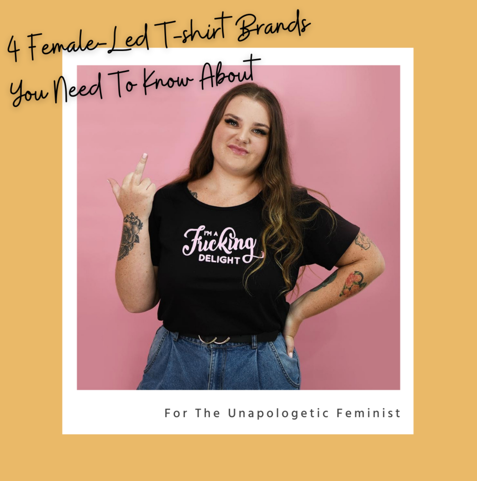 4 Female-Led T-Shirt Brands You Need To Know About – Avarcas Australia