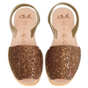 Citrine Glitter Wedge