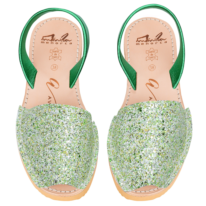 Mistletoe Glitter Wedge