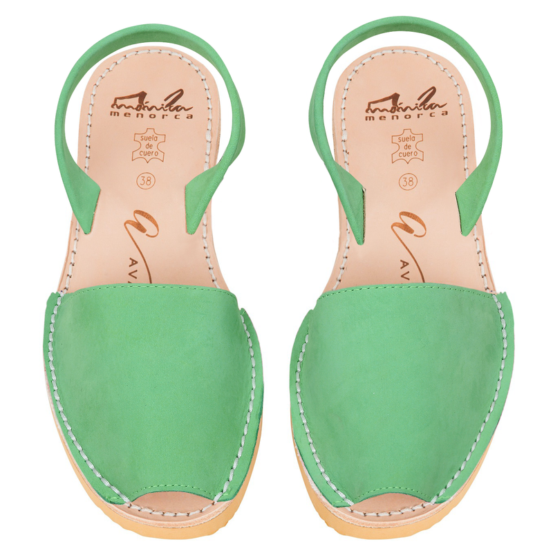 Peridot Nubuck Wedge