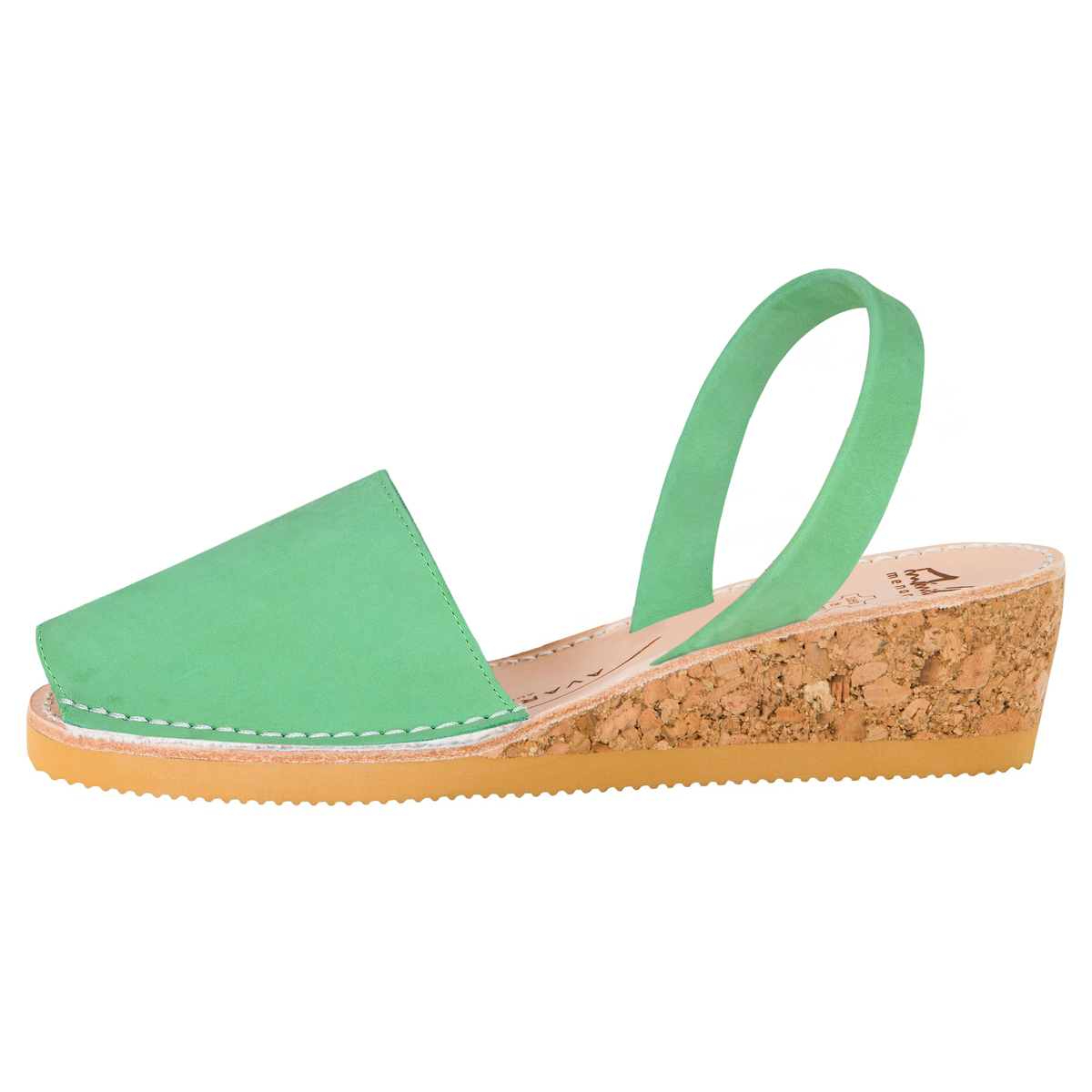 Peridot Nubuck Wedge