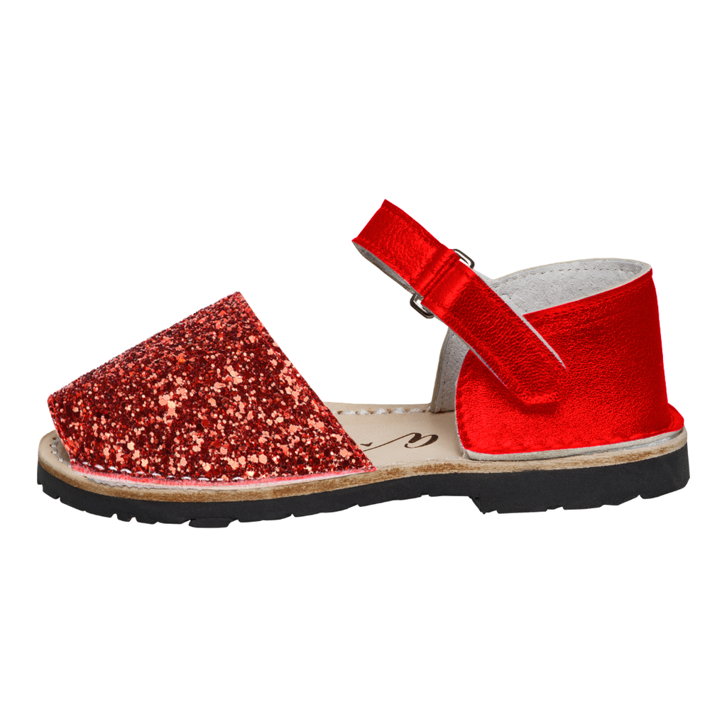 Baby girl 2025 red sandals