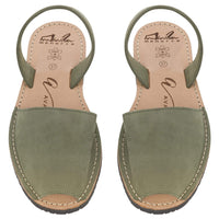 Avarcas Australia Khaki Nubuck Menorcan Sandals