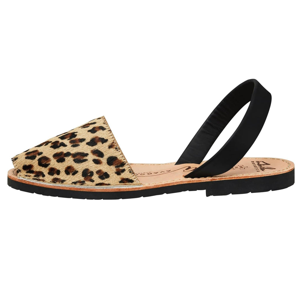 Avarcas Australia Leopard Menorcan Sandals