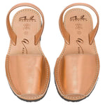 Avarcas Australia Rose Gold Metallic Menorcan Sandals
