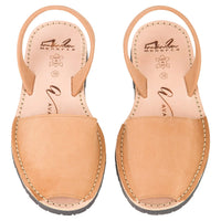 Avarcas Australia Tan Nubuck Menorcan Sandals