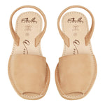 Avarcas Australia Tan Nubuck Wedge Menorcan Sandals